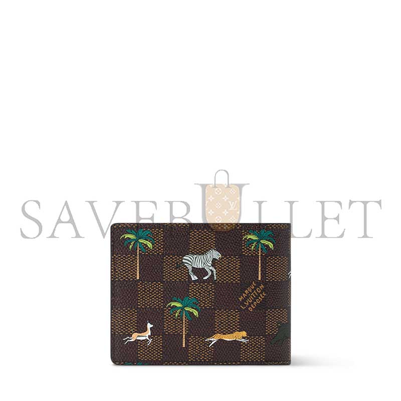 l0vis Vvtt0n master multiple wallet x the darjeeling limited n40870 (11.5*9*1.5cm)